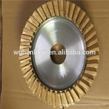 factory price and fast grinding diamond profile wheel for brake pad